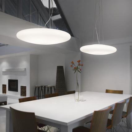 Ideal Lux - SMARTIES cable-suspended pendant lamp 3xE27/42W/230V 50 cm white