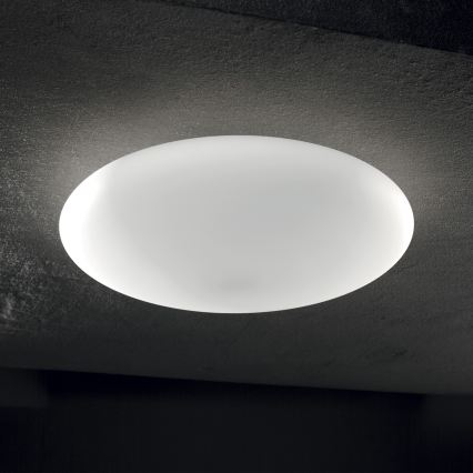 Ideal Lux - SMARTIES Ceiling Light 2x E27/42W/230V Ø 42.5 cm White