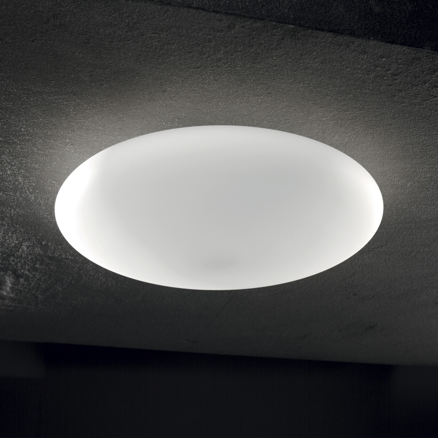 Ideal Lux - SMARTIES Ceiling Light 2x E27/42W/230V Ø 42.5 cm White