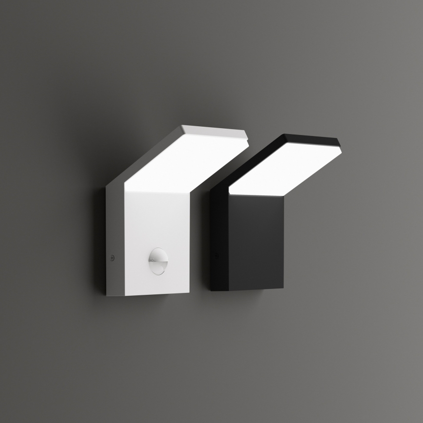 Ideal Lux - STYLE LED Outdoor Wall Light, 8.5W / 230V, 3000K, CRI 90, IP54, Black