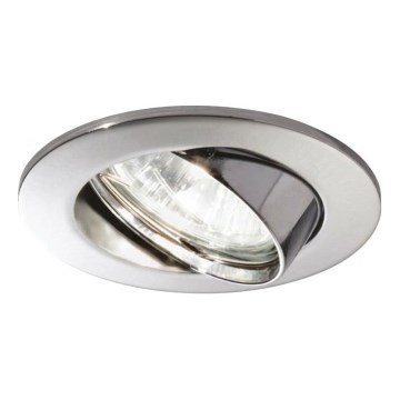 Ideal Lux - SWING recessed downlight 1xGU10/28W/230V Ø 8.2 cm polished chrome