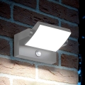 Ideal Lux - SWIPE LED Outdoor Wall Light with Sensor, 21W, 230V, CRI 90, IP54, White