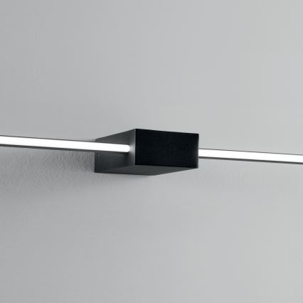 Ideal Lux - THEO LED Picture Light, 12W/230V, 75 cm, CRI 90, Black
