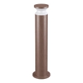 Ideal Lux - TORRE Outdoor Lamp 1x E27/15W/230V, 80 cm, IP65, Brown