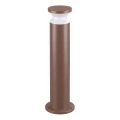 Ideal Lux - TORRE Outdoor Lamp 1xE27/15W/230V, 60 cm, IP65, Brown