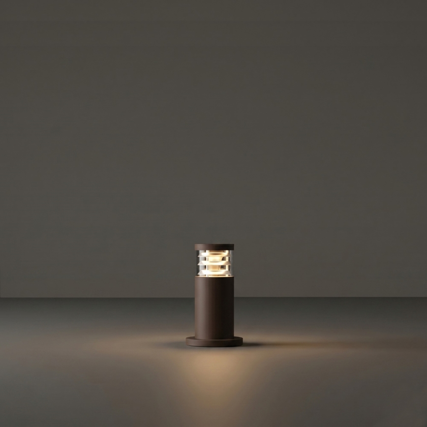 Ideal Lux - TRONCO Outdoor Lamp 1x E27/42W/230V 25 cm IP65 Brown