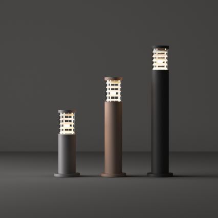 Ideal Lux - TRONCO Outdoor Lamp 1x E27/42W/230V, 80 cm, IP65, Grey