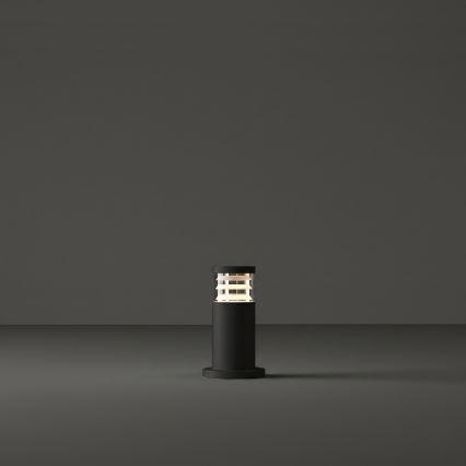 Ideal Lux - TRONCO Outdoor Lamp 1xE27/42W/230V 25 cm IP65 Black