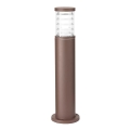 Ideal Lux - TRONCO Outdoor lamp 1xE27/42W/230V 60 cm IP65 brown