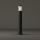 Ideal Lux - TRONCO Outdoor Lamp 1xE27/42W/230V 80 cm IP65 Black
