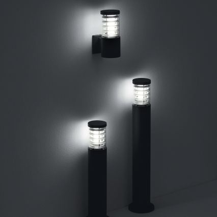 Ideal Lux - TRONCO Outdoor Lamp 1xE27/42W/230V 80 cm IP65 Black