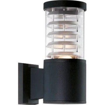 Ideal Lux - TRONCO Outdoor Wall Light 1xE27/42W/230V IP44 Black