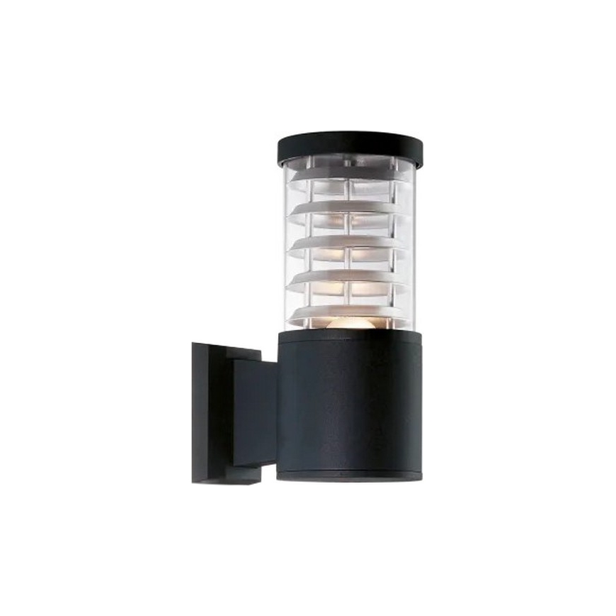 Ideal Lux - TRONCO Outdoor Wall Light 1xE27/42W/230V IP44 Black