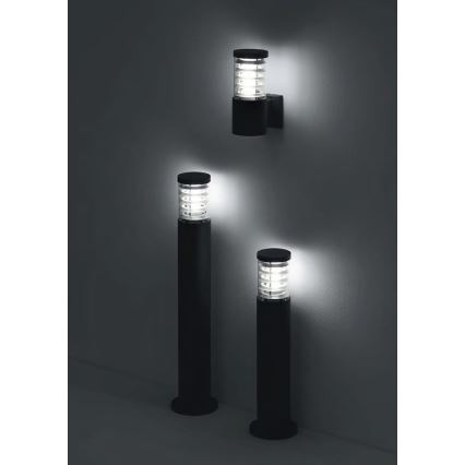Ideal Lux - TRONCO Outdoor Wall Light 1xE27/42W/230V IP44 Black