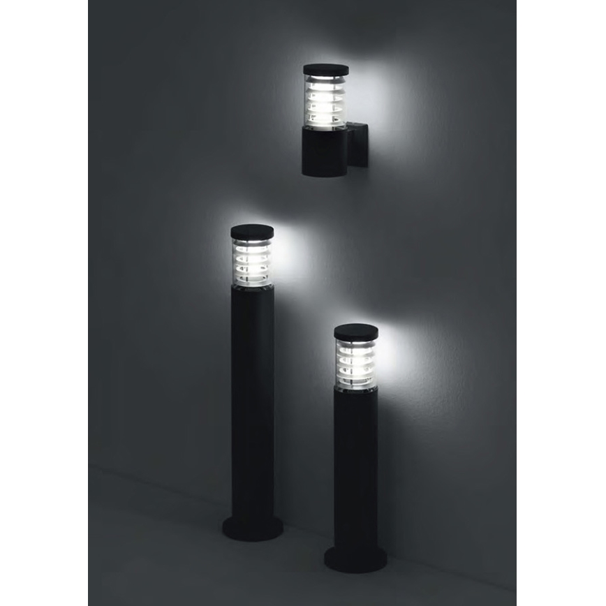 Ideal Lux - TRONCO Outdoor Wall Light 1xE27/42W/230V IP44 Black