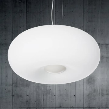 Ideal Lux - ULISSE cable-hung pendant, 3xE27/60W/230V, dia. 42 cm, white