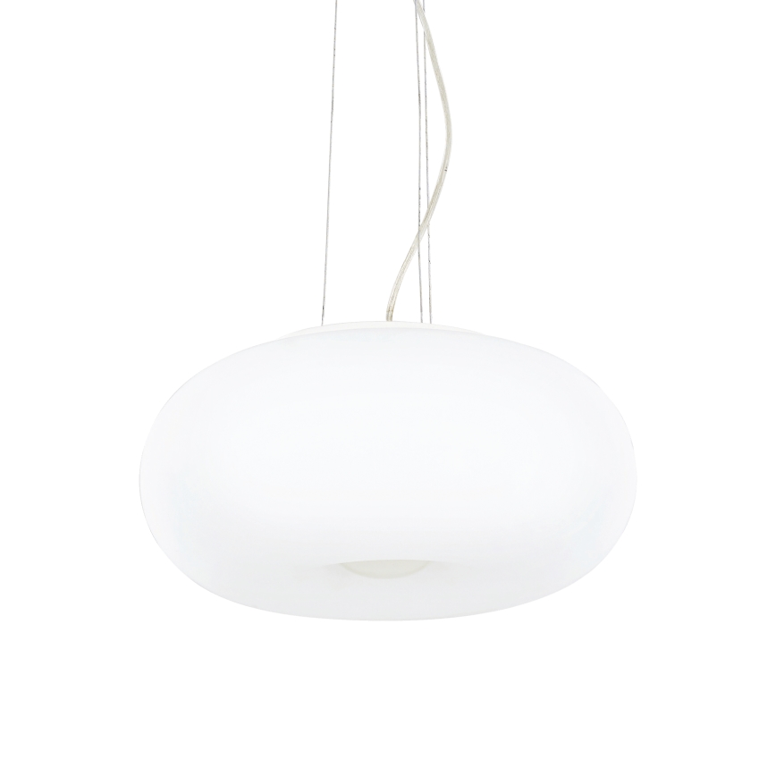 Ideal Lux - ULISSE cable-hung pendant, 3xE27/60W/230V, dia. 42 cm, white