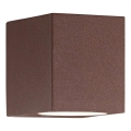Ideal Lux - UP Outdoor Wall Light 1x G9/15W/230V IP44 Brown