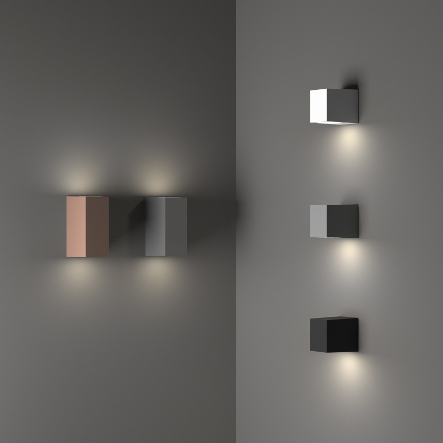 Ideal Lux - UP Outdoor Wall Light 1x G9/15W/230V IP44 Brown