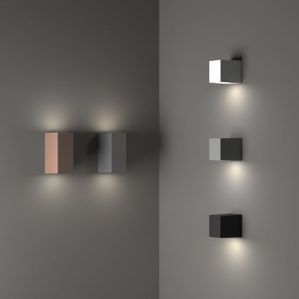 Ideal Lux - UP Outdoor Wall Light 2xG9/15W/230V IP44 Brown