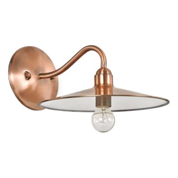 Ideal Lux - Wall lamp CANTINA 1xE14/40W/230V copper