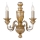 Ideal Lux - Wall lamp FIRENZE 2xE14/40W/230V gold