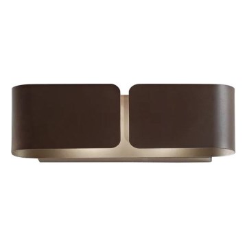 Ideal Lux - Wall light CLIP 2xE27/60W/230V brown