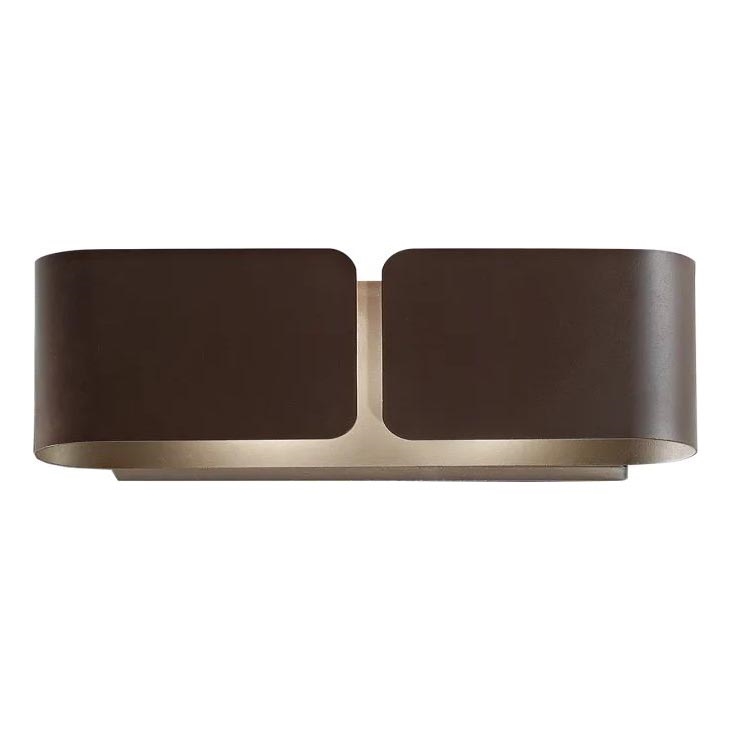 Ideal Lux - Wall light CLIP 2xE27/60W/230V brown