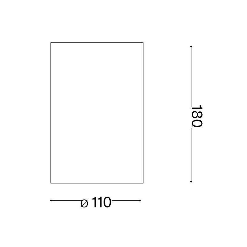 Ideal Lux - Wall light FLASH 1xG9/40W/230V white