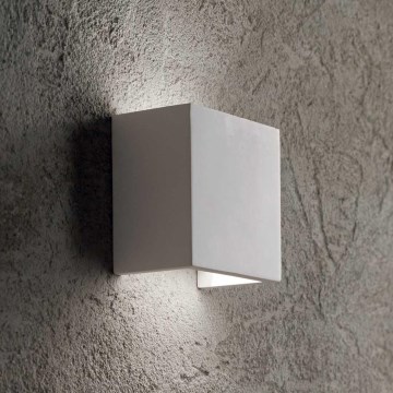 Ideal Lux - Wall light FLASH GESSO 1xG9/40W/230V white