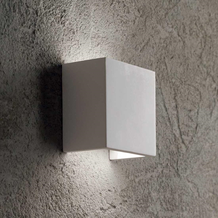 Ideal Lux - Wall light FLASH GESSO 1xG9/40W/230V white