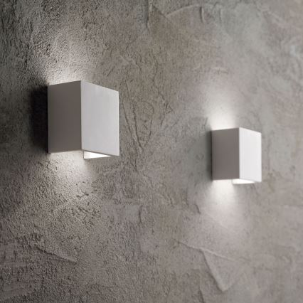 Ideal Lux - Wall light FLASH GESSO 1xG9/40W/230V white
