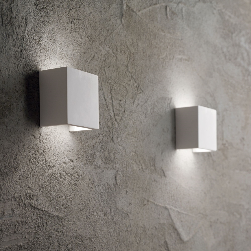Ideal Lux - Wall light FLASH GESSO 1xG9/40W/230V white