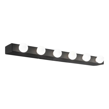 Ideal Lux - Wall light PRIVE 6xE14/40W/230V black
