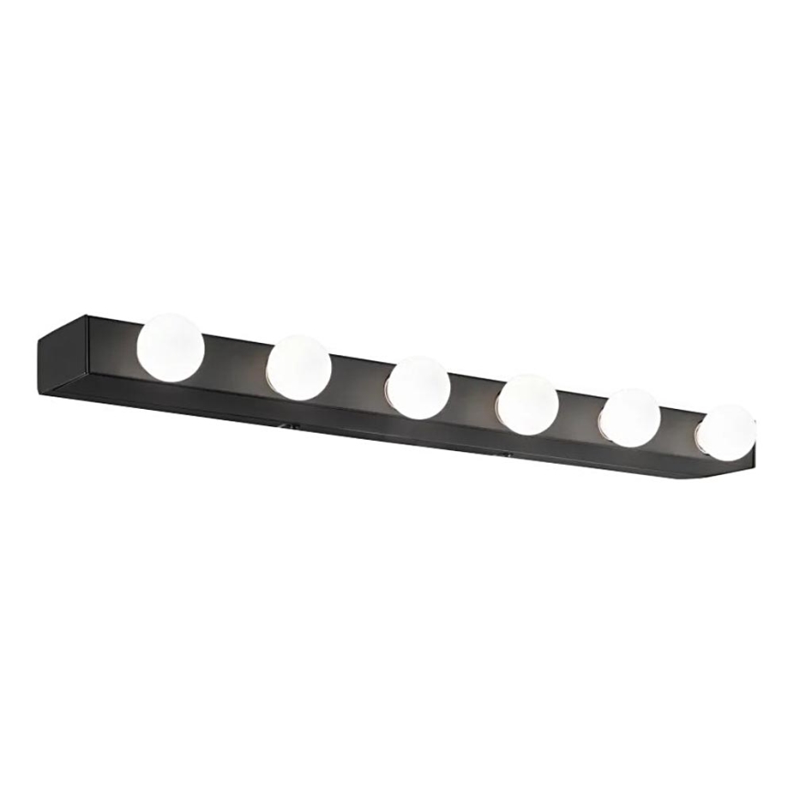 Ideal Lux - Wall light PRIVE 6xE14/40W/230V black
