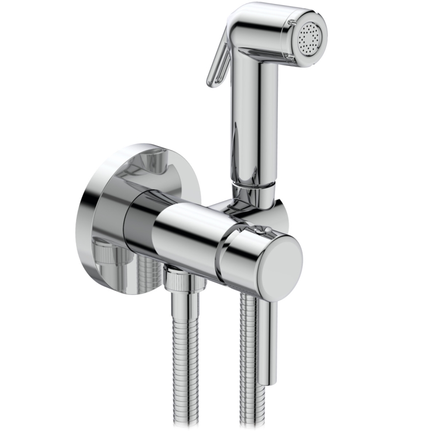 Ideal Standard A5809AA - Bidet mixer for concealed installation IDEALSPRAY polished chrome