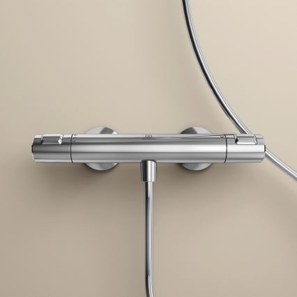 Ideal Standard A7201AA - CERATHERM T25 Thermostatic Shower Mixer, Polished Chrome