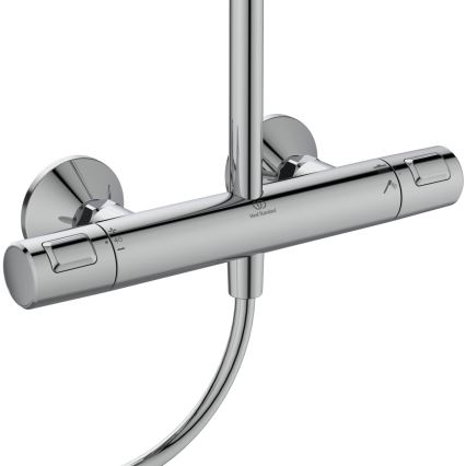 Ideal Standard A7208AA - CERATHERM T25 thermostatic shower set, polished chrome