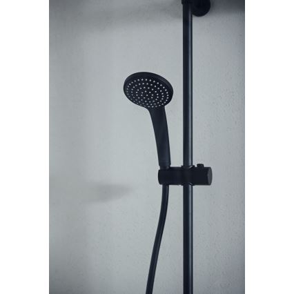 Ideal Standard A7545XG - Shower set with CERATHERM T25 thermostatic mixer, matte black