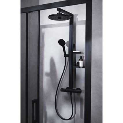 Ideal Standard BD583XG - Shower set with CERATHERM ALU+ mixer, matte black
