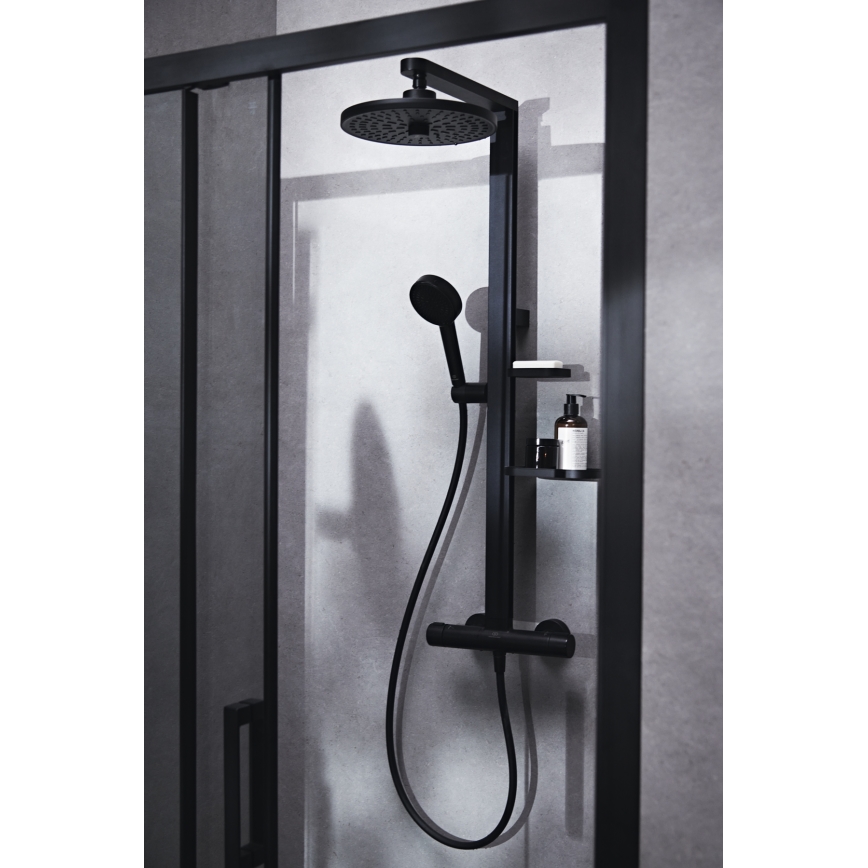 Ideal Standard BD583XG - Shower set with CERATHERM ALU+ mixer, matte black