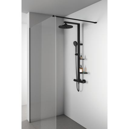 Ideal Standard BD583XG - Shower set with CERATHERM ALU+ mixer, matte black