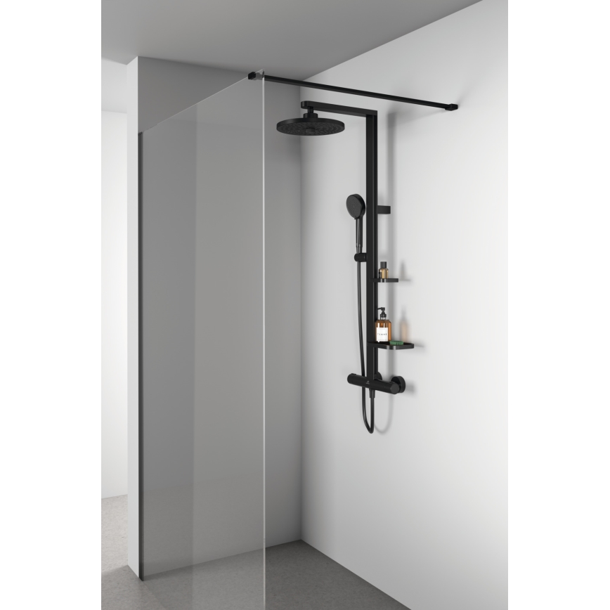 Ideal Standard BD583XG - Shower set with CERATHERM ALU+ mixer, matte black