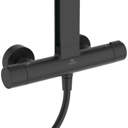 Ideal Standard BD583XG - Shower set with CERATHERM ALU+ mixer, matte black