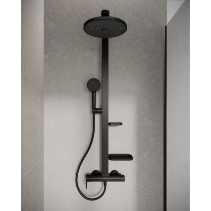 Ideal Standard BD584XG - Shower set with CERAFLOW ALU+ mixer, matte black