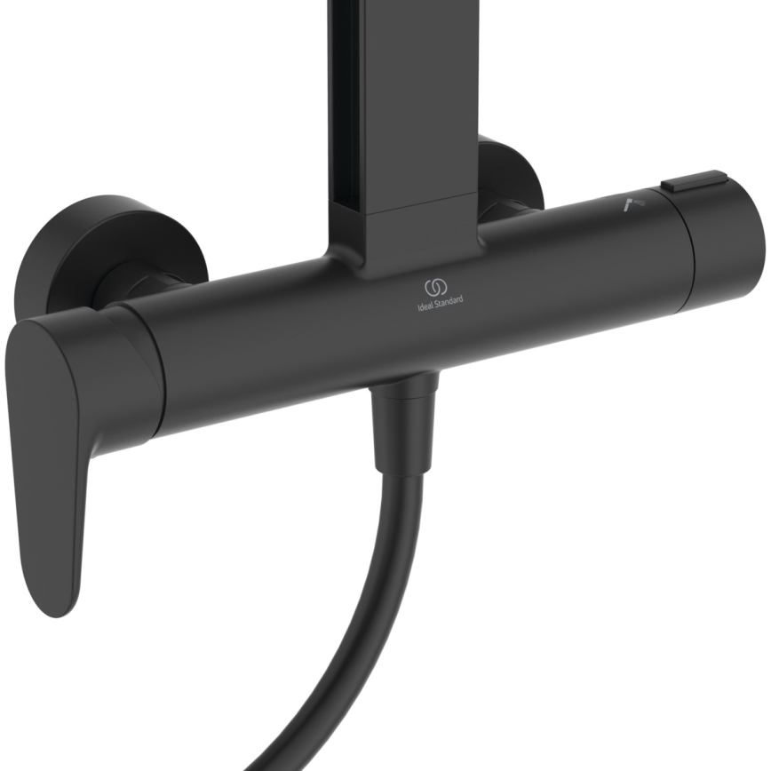 Ideal Standard BD584XG - Shower set with CERAFLOW ALU+ mixer, matte black