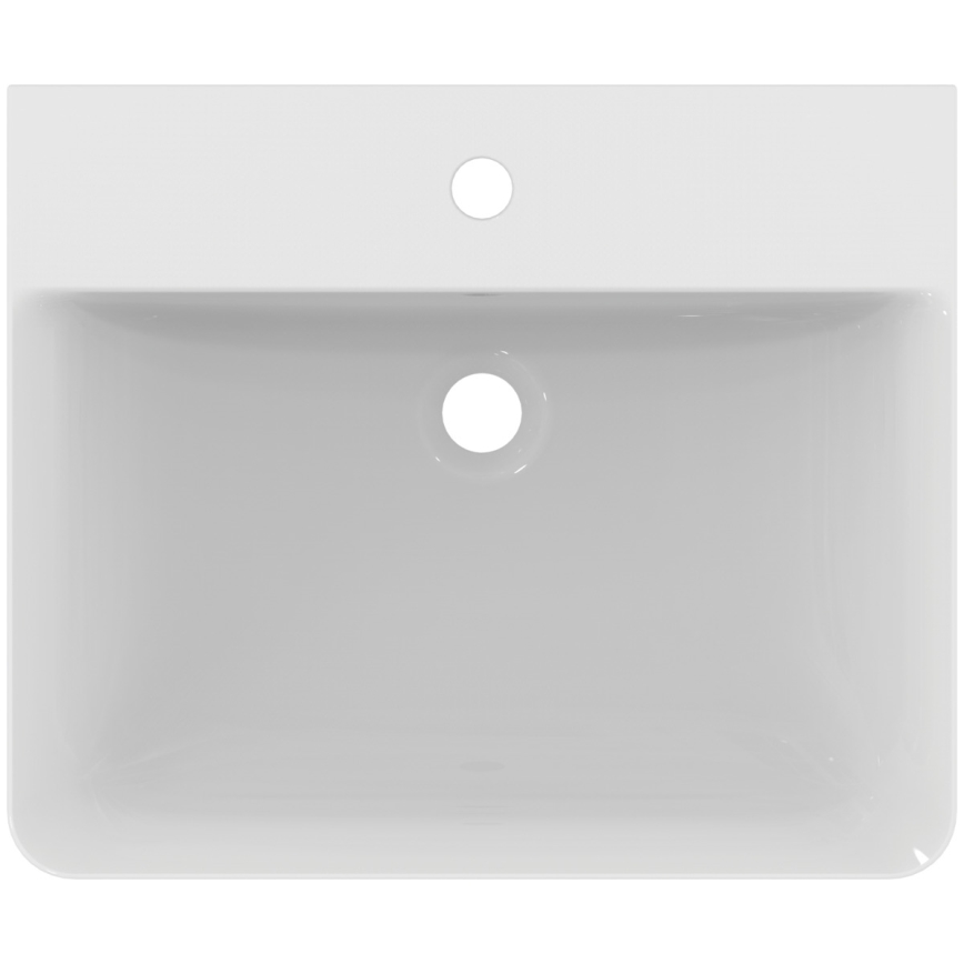 Ideal Standard E029901 - Wall-hung washbasin CONNECT AIR 55x46 cm ceramic/white