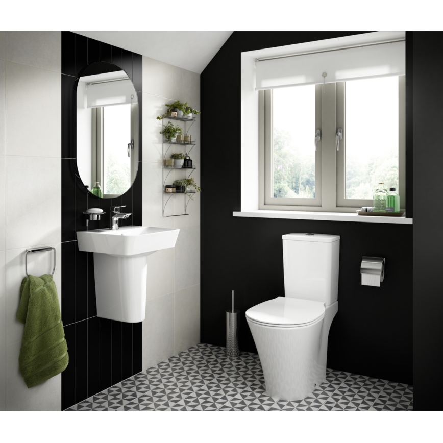 Ideal Standard E030701 - Wall-hung washbasin CONNECT AIR 40x35 cm ceramic/white