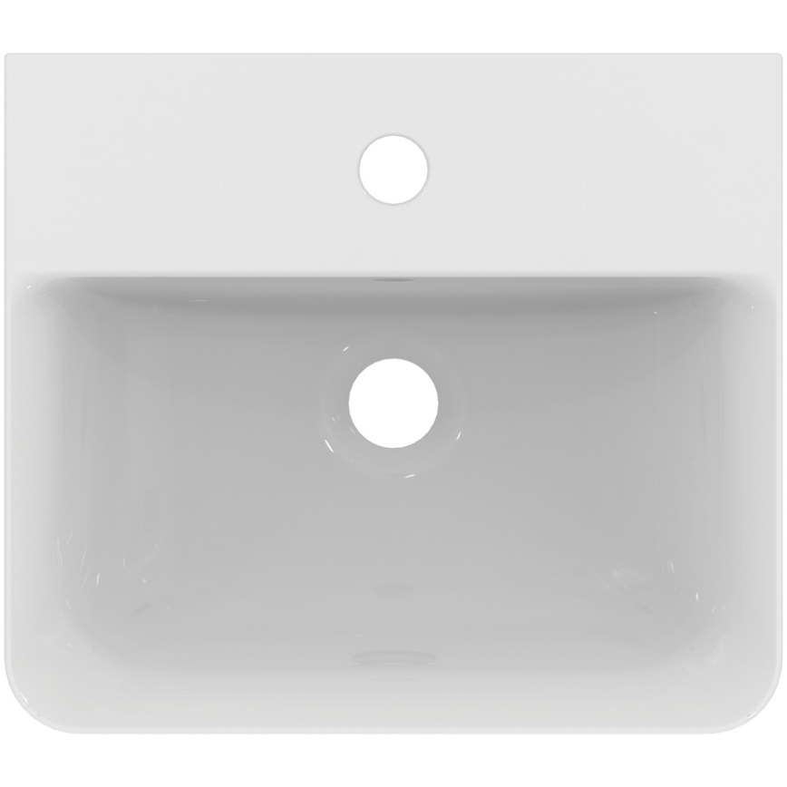 Ideal Standard E030701 - Wall-hung washbasin CONNECT AIR 40x35 cm ceramic/white