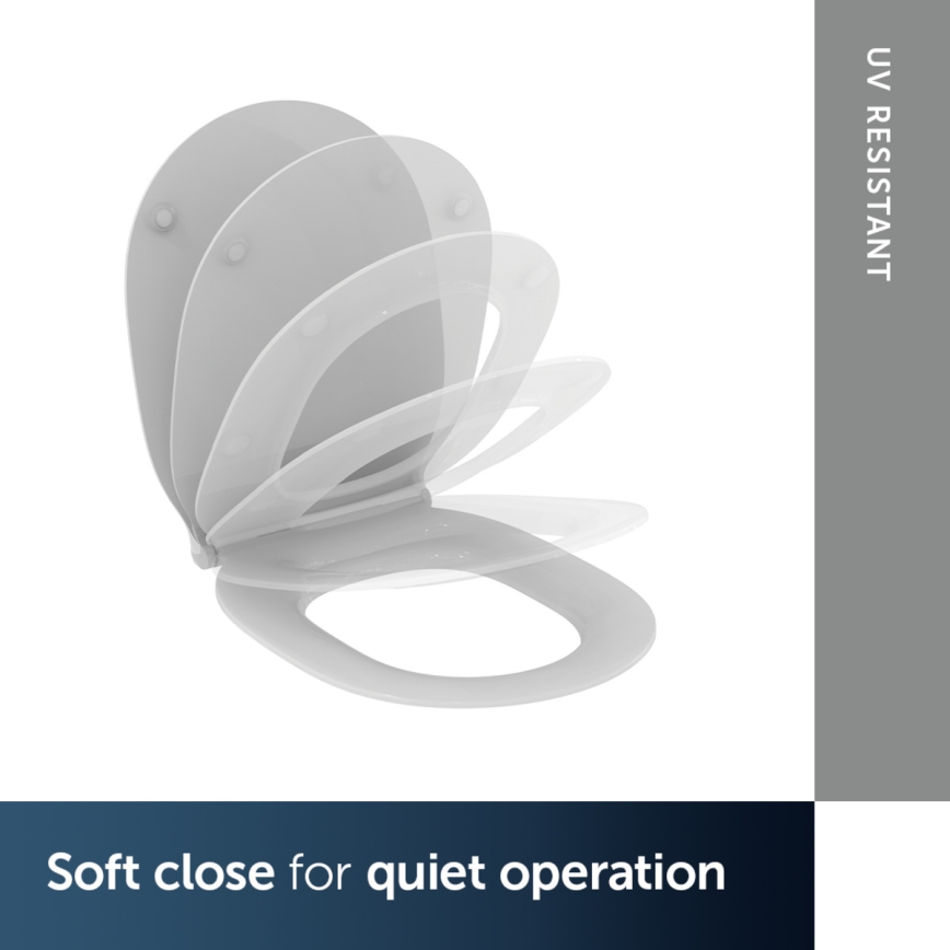 Ideal Standard E036601 - Toilet seat SoftClose CONNECT AIR white